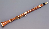 Clarinet in B-flat, Graves & Company, Boxwood, ebonite, ivory, brass, American